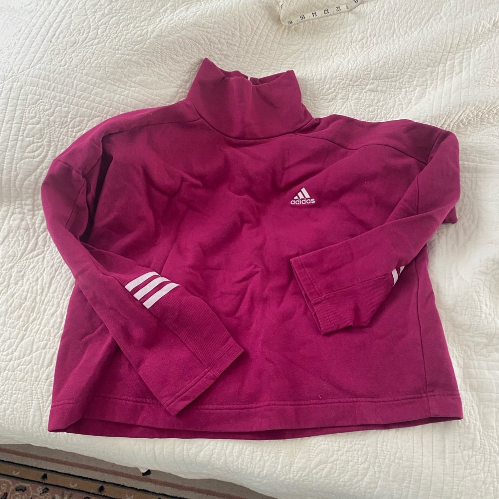 Adidas size m cowl neck sweatshirt